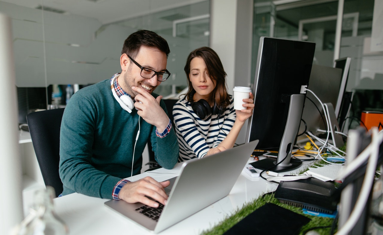 Female male developers cloud
