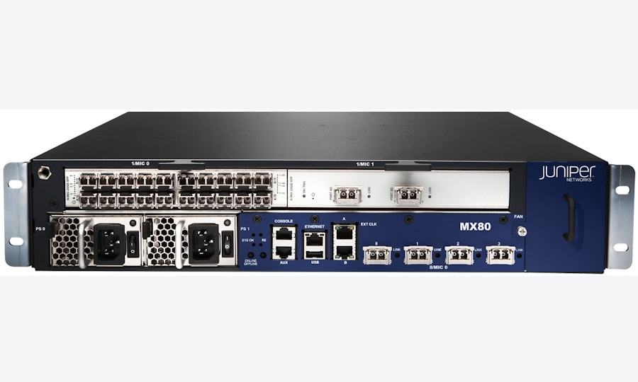 Juniper mxserie mx80